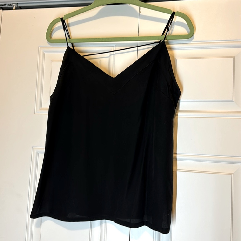 100% Silk V neck cami